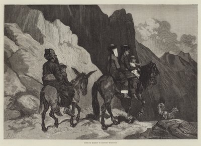 Aller au marché au Turkestan oriental - Guillaume Regamey